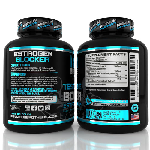 Estrogen Blocker - Iron Brothers Supplements