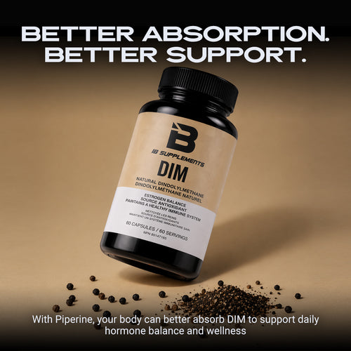 Iron Brothers DIM supplement with piperine for better absorption