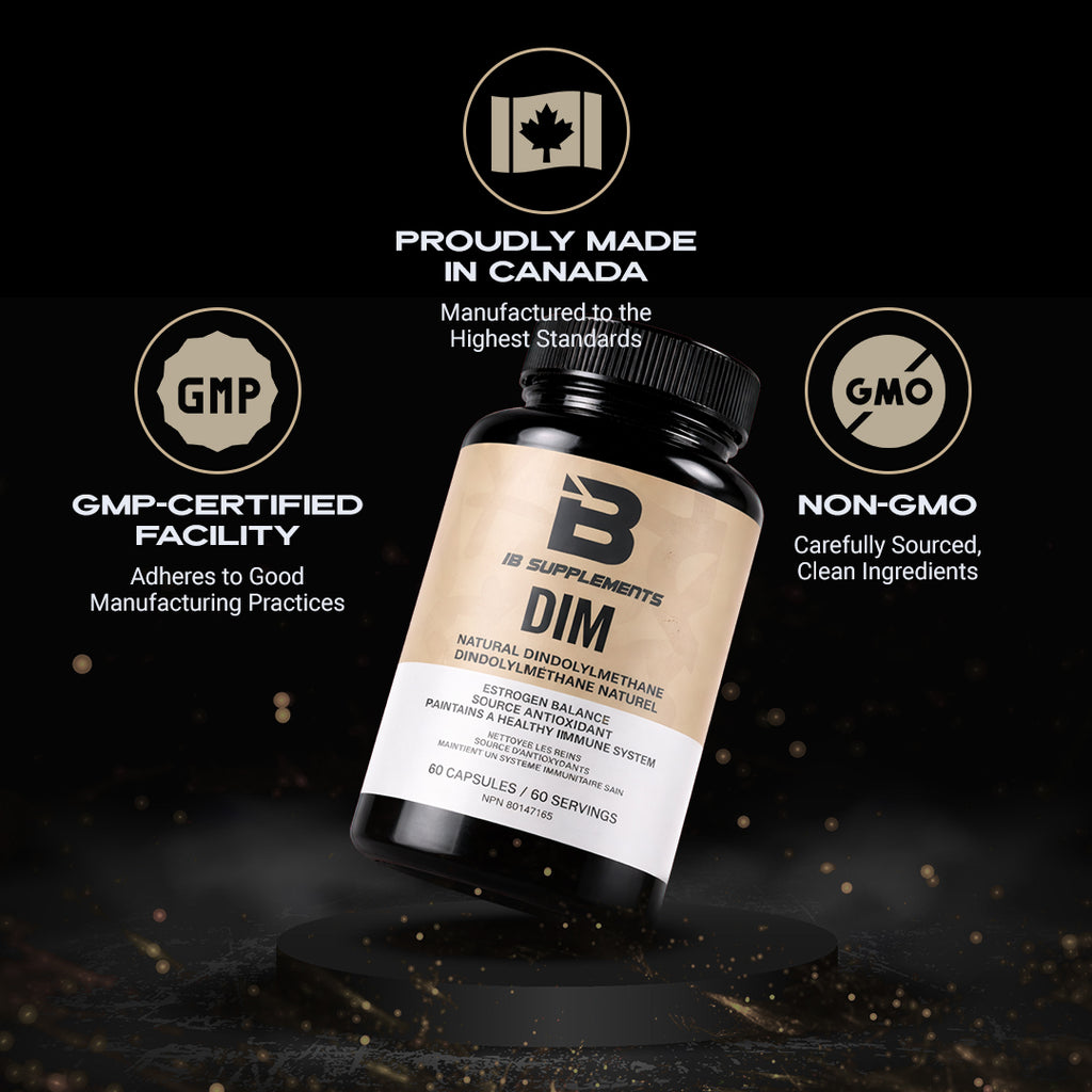 Iron Brothers DIM made in Canada GMP certified non-GMO