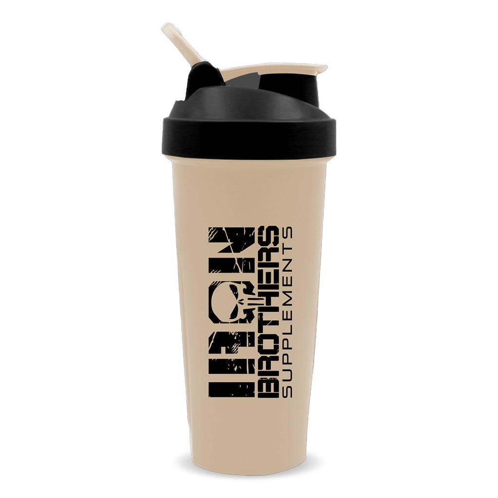 Shaker Cup Iron Brothers Supplements | Black Lid