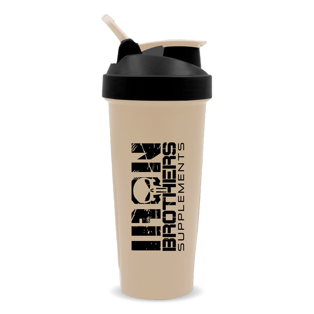 Shaker Cup Iron Brothers Supplements | Black Lid