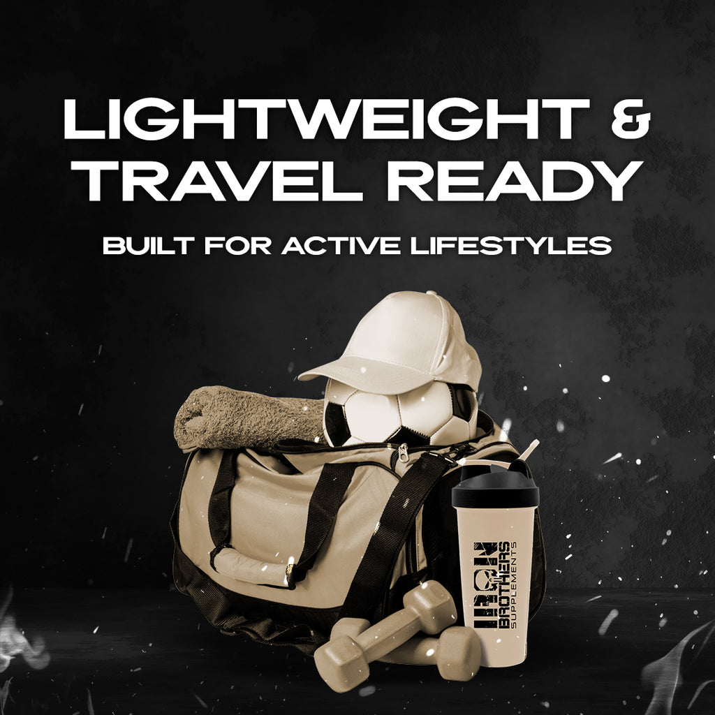 Shaker Cup Iron Brothers Supplements | Lightweight Travel Ready