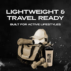 Shaker Cup Iron Brothers Supplements | Lightweight Travel Ready